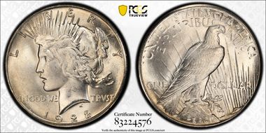 1928 $1 MS65+
