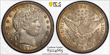 1907 25C AU53
