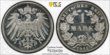 1915-G Mark J-17 PR65CAM