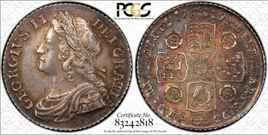 1739 Shil S-3701 Lg Garter Star AU55