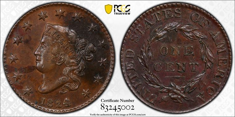 Cert 83245002 - Coin Image