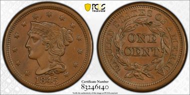 1845 1C N-8 MS64BN