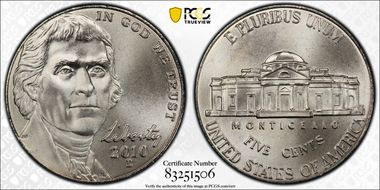 2010-D 5C Satin Finish SP69FS