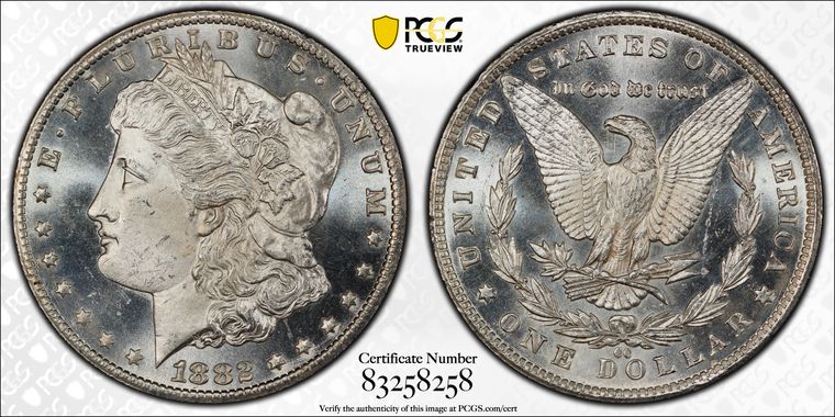 Cert 83258258 - Coin Image