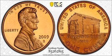 2009-S 1C Lincoln-Early Childhood PR70DCAM