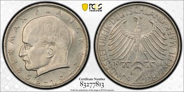 1964-F 2 Mk Planck MS65