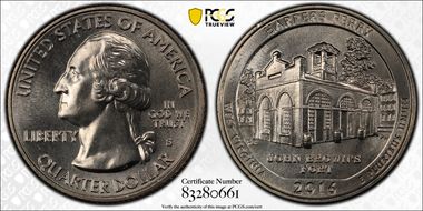 2016-S 25C Harpers Ferry NP MS67