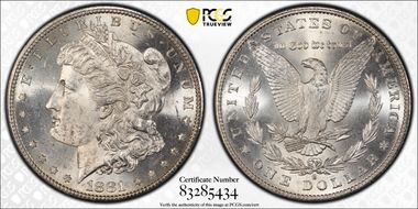 1881-S $1 MS64