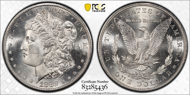 1882-S $1 MS65