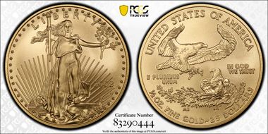 2008-W $25 Burnished Gold Eagle SP70