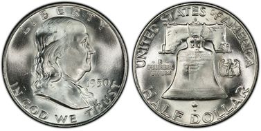 1950-D 50C RPM FS-501 MS65FBL