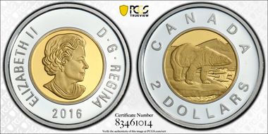 2016 $2 Silver PR69DCAM