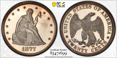 1877 20C PR64DCAM