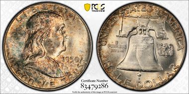 1950 50C "Booger Variety" FS-402a MS65FBL