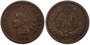 1871 1C Shallow N, FS-901 VF30BN