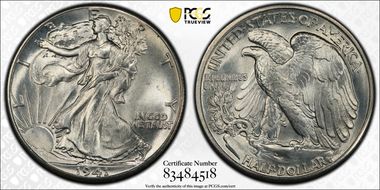 1941 50C MS67