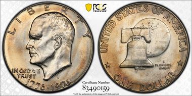 1976-D $1 Type 1 MS66+