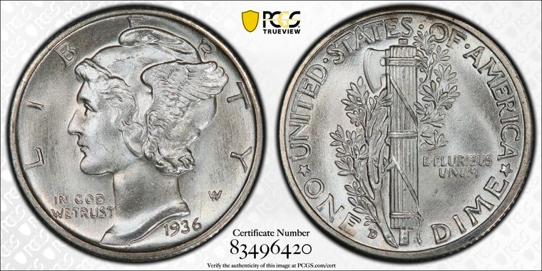 Cert 83496420 - Coin Image