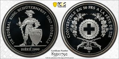 2000 HF 50 Fr Biere Haberling-62 PR68DCAM