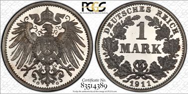 1911-G Mark J-17 PR64DCAM