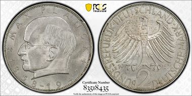 1957-J 2 Mk Planck MS64