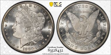 1880-S $1 MS68