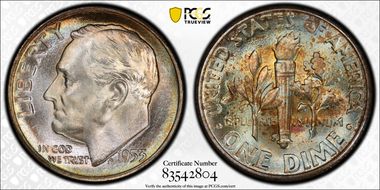 1953-S 10C MS67FB