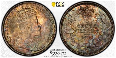 1902-H 5C Large H MS67+