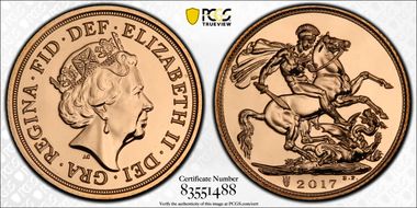 2017 Sov S-SC9A 200 Shield Privy MS69