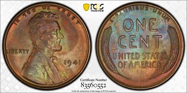 1941 1C MS65BN