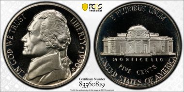 1990-S 5C DDO FS-101 PR68DCAM