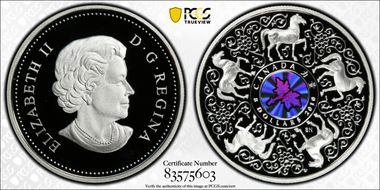 2010 $8 Maple of Strength PR70DCAM