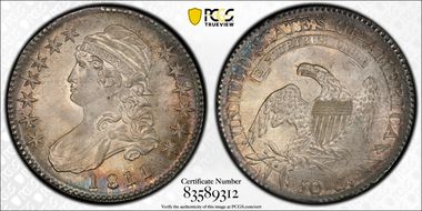 1811 50C O-107 MS64+