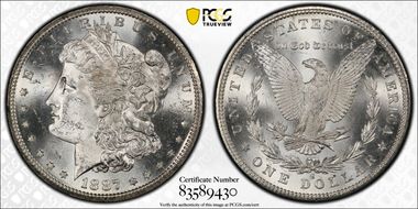 1887-S $1 MS64