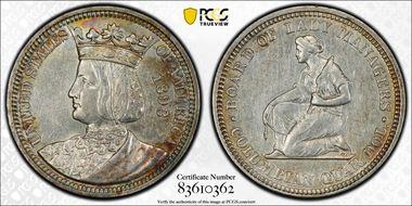 1893 25C Isabella N1