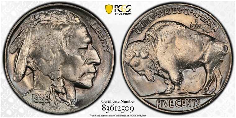 Cert 83612509 - Coin Image