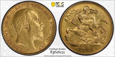 1904-P 1/2 Sov S-3976A AU50