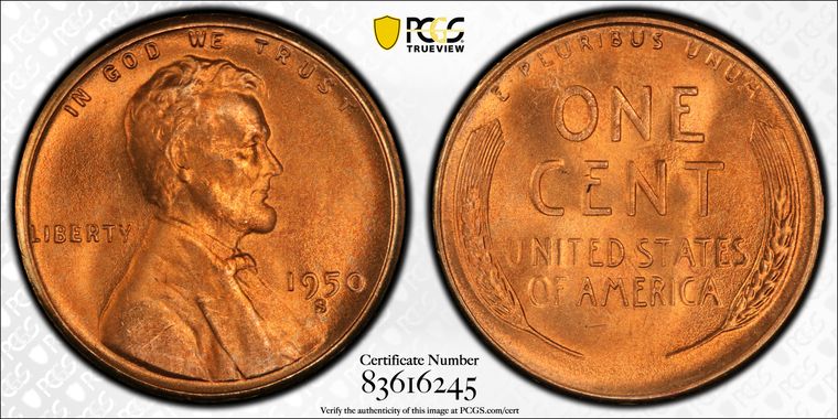 Cert 83616245 - Coin Image