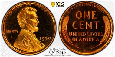 1950 1C PR67DCAM