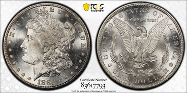 1882-S $1 MS65