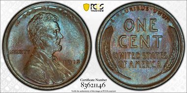 1915 1C MS66BN