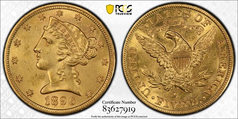 Cert 83627919 - Coin Image