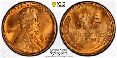 1942 1C MS67RD