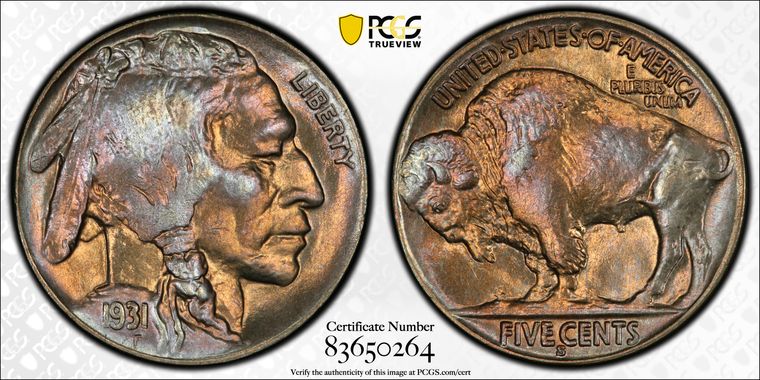 Cert 83650264 - Coin Image