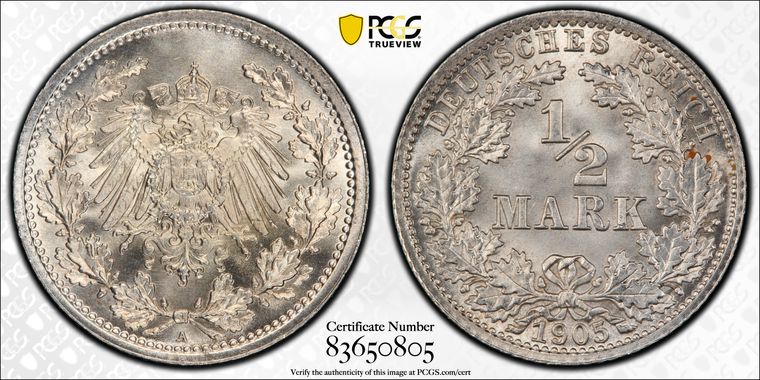 Cert 83650805 - Coin Image