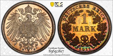 1911-D Mark J-17 MS66