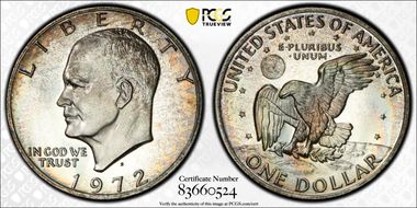 1972-S $1 Silver PR66CAM