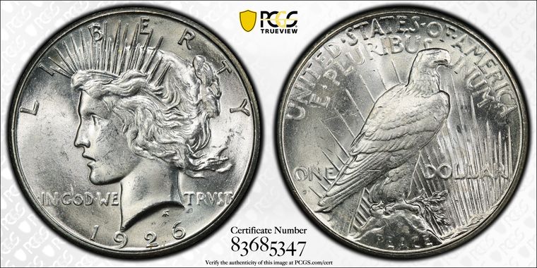 Cert 83685347 - Coin Image