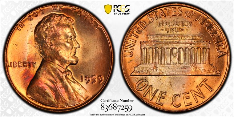 Cert 83687259 - Coin Image