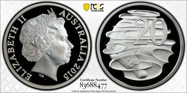 2015 20C Silver PR68DCAM